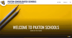 Desktop Screenshot of paxtonschools.org